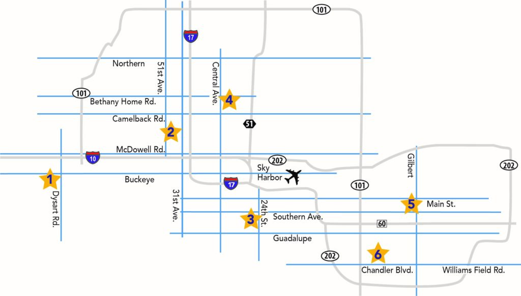 Clinic Map w StarsIMAGE