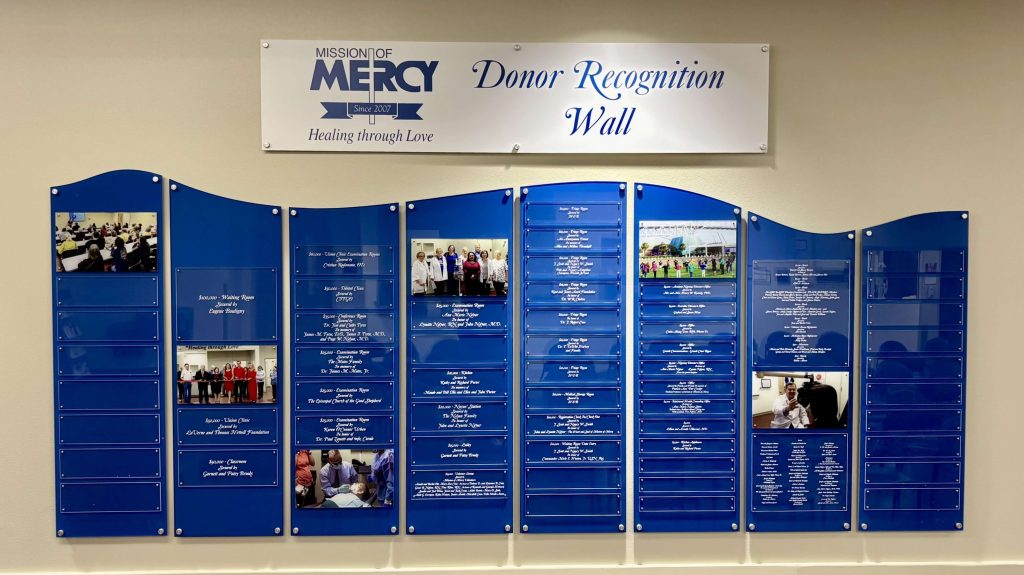 Donor Wall updated